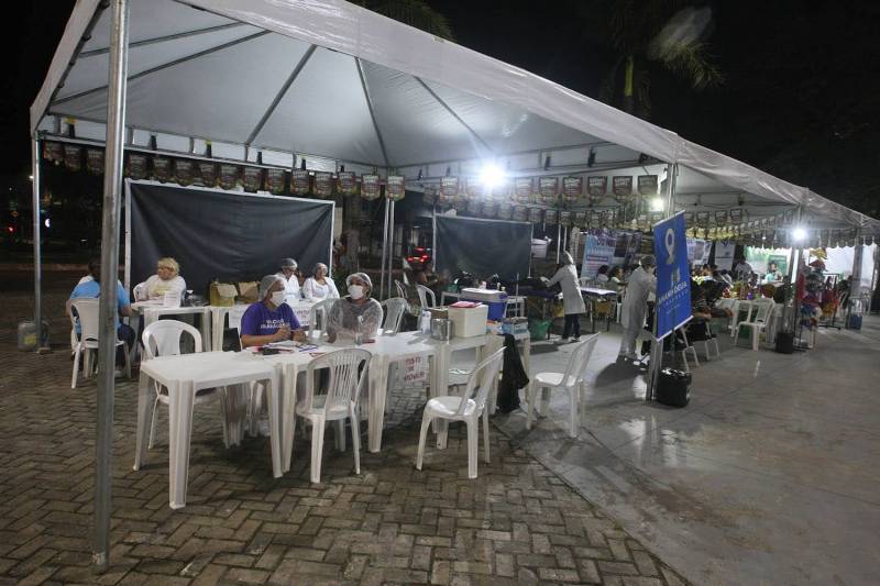 Saúde presente da feira do MEI.