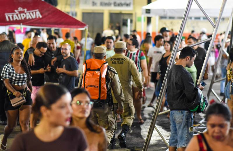 Corpo de Bombeiros e SAMU estiveram nas noites do Forró Ananindeua.