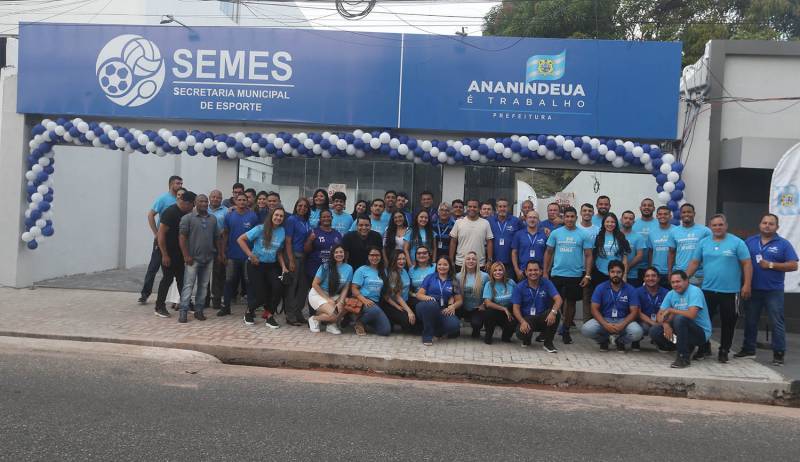 Prefeitura de Ananindeua entrega nova sede da SEMES e amplia projetos esportivos no município