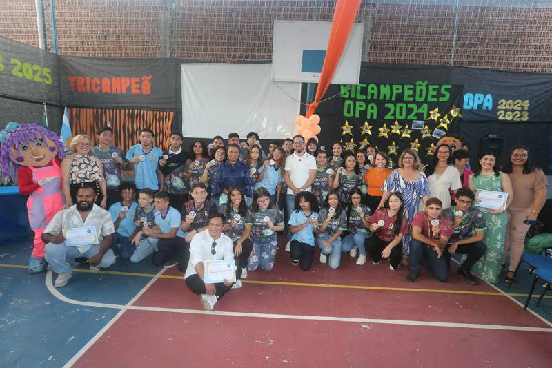 Brilho nos olhos e medalha no peito!