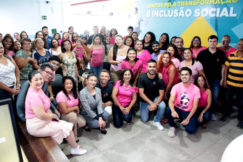 CIP promove ação do Outubro Rosa com cuidados, informação e autoestima para mulheres de Ananindeua