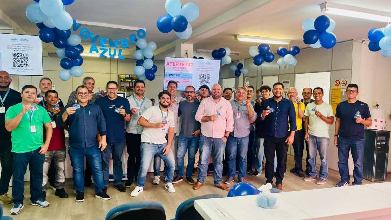 SEGEF realiza ação em apoio ao Novembro Azul e reforça cuidados com a saúde do homem