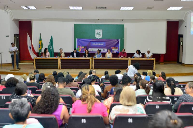 Ananindeua realiza o 1.° Fórum Comunitário do Selo UNICEF