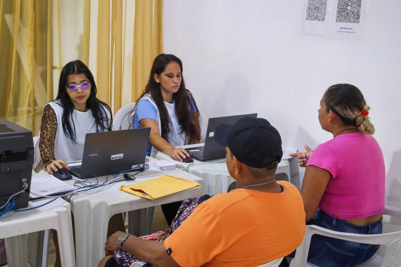 SEMCAT leva serviços socioassistenciais aos moradores do Conjunto Vale Verde, em Ananindeua