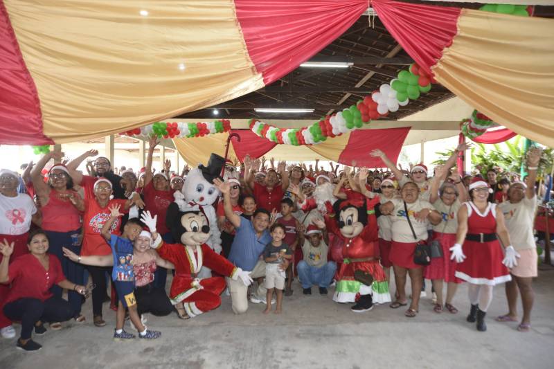 SEMCAT garante um Natal cheio de alegria, comida na mesa e dignidade para as famílias de Ananindeua