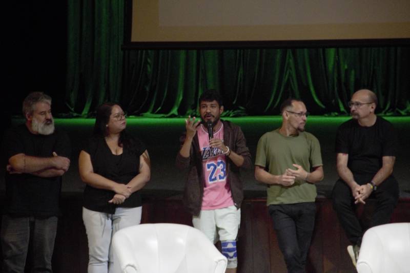 Alunos Apresentando seus Mini-docs 