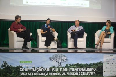 Galeria: Fórum Internacional Pré-COP 30 no Teatro Municipal