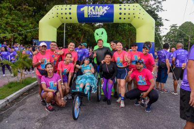 3° Treinão de Corrida reúne mais de 2 mil atletas em Ananindeua com homenagens, inclusão e apoio à campanha Agosto Lilás