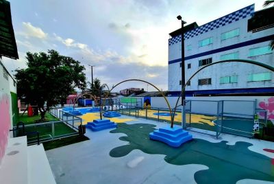 Prefeitura entrega Praça da Formiga com gol de placa