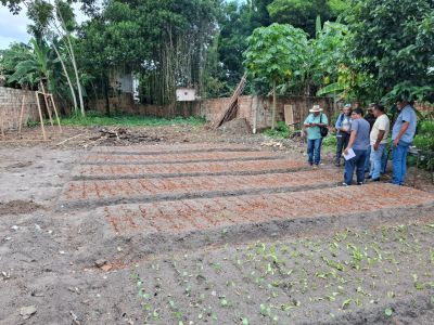 Embrapa Amazônia Oriental e SEMUPA visitam o local onde será implantado o primeiro Sisteminha de Ananindeua