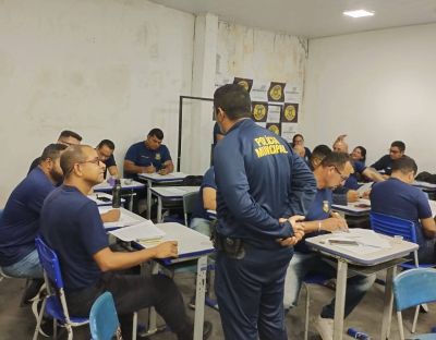 Polícia Municipal realiza curso para policiais em processo de promoção à inspetoria