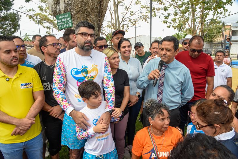 Inauguração o Parque Zona Sul no conjunto Júlia Sefer