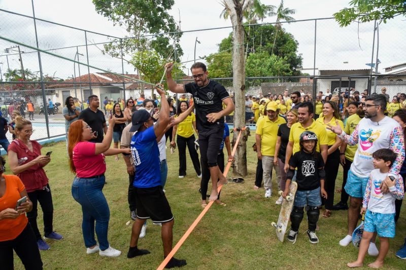 Inauguração o Parque Zona Sul no conjunto Júlia Sefer
