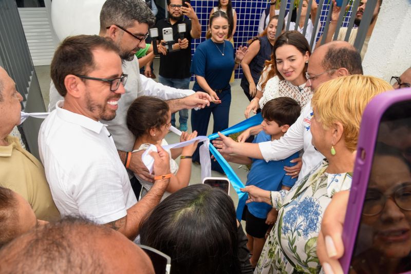 Inauguração da Clínica Saúde da Família na comunidade Pedreirinha