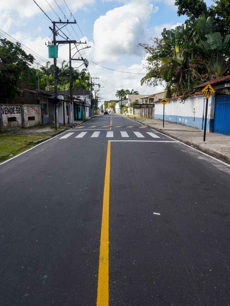 Inauguração da Pavimentação Asfáltica da Av José Marcelino