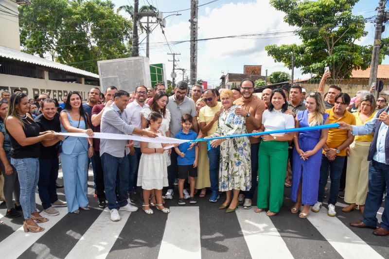Prefeitura de Ananindeua entrega Rua José Marcelino no aniversário de 82 anos do município