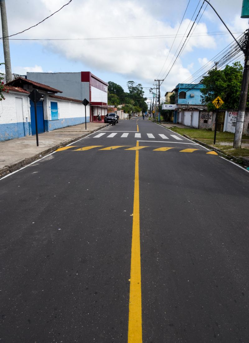 Inauguração da Pavimentação Asfáltica da Av José Marcelino