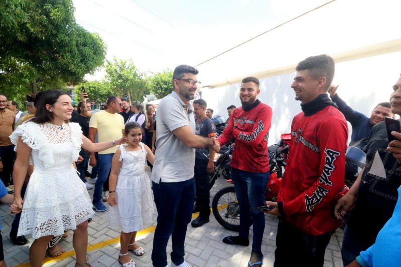 Inauguração do Pit Stop na rua do Fio esquina com Av Nonato Sanova