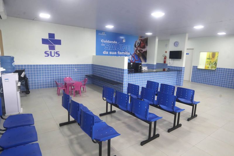 Imagens da Clinica Saúde da Família na comunidade Pedreirinha