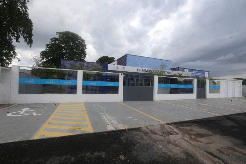 Imagens da Clinica Saúde da Família na comunidade Pedreirinha