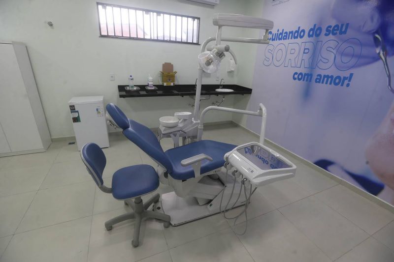 Imagens da Clinica Saúde da Família na comunidade Pedreirinha