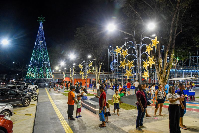 imagens Natalinas do parque do 8 na Cidade Nova Vlll