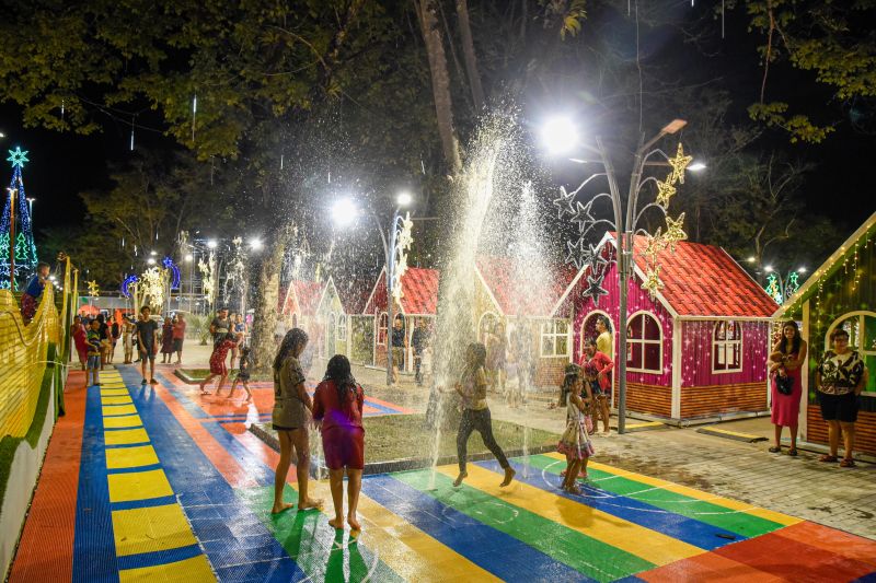 imagens Natalinas do parque do 8 na Cidade Nova Vlll
