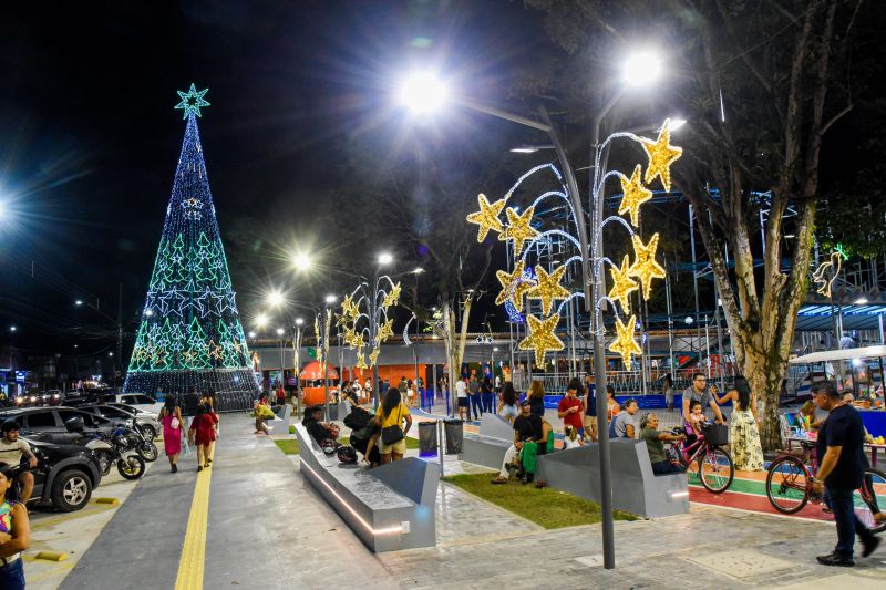 imagens Natalinas do parque do 8 na Cidade Nova Vlll