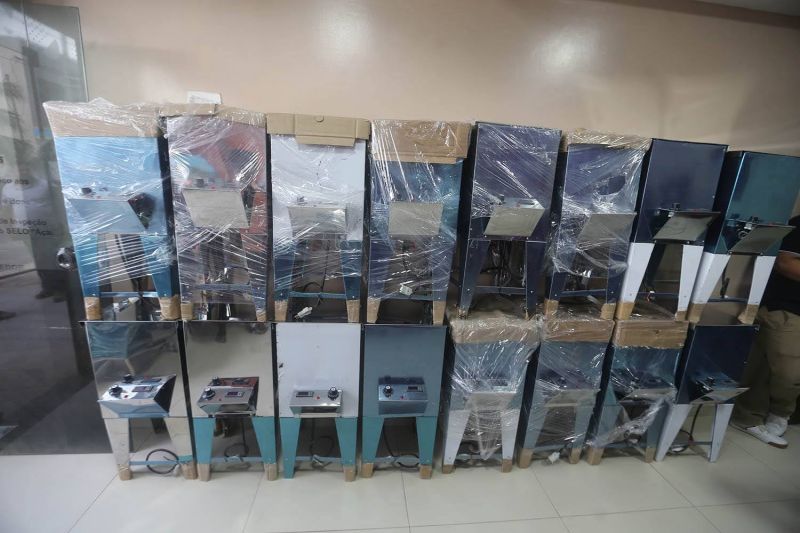 Entrega de tanque de Branqueamento na Casa do Açaí