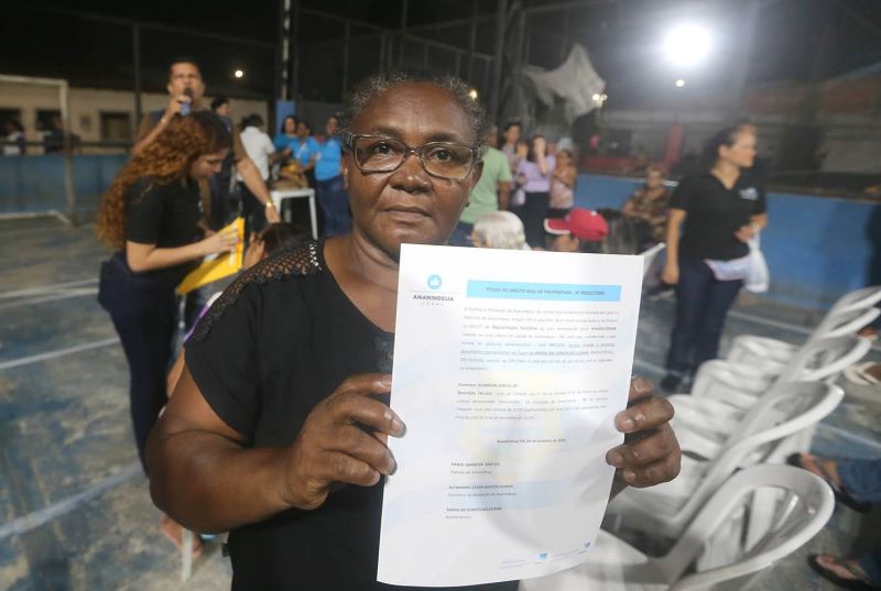 Entrega De Títulos de Propriedade na comunidade Warislândia no Icuí Guajará