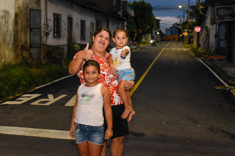 Inauguração Asfáltica no conjunto Saint Cleir Passarinho no bairro 40 Horas