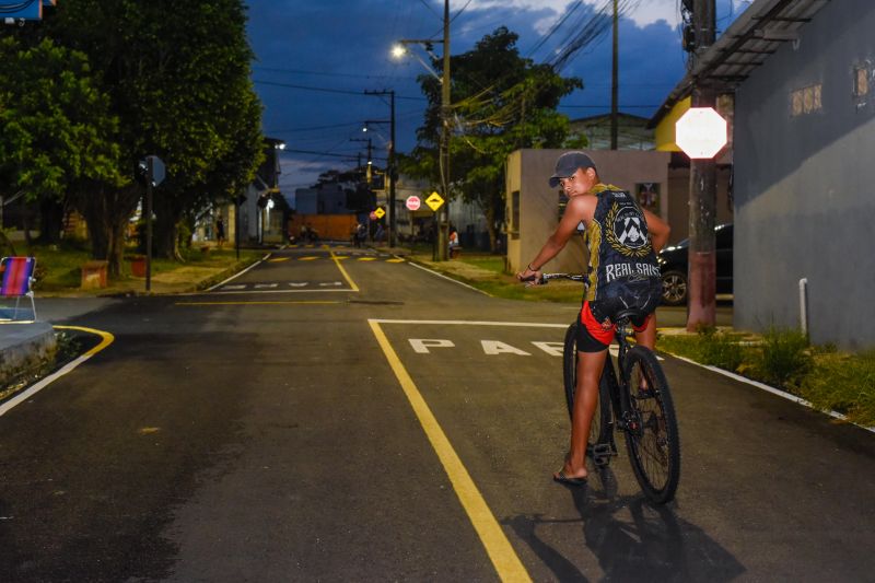 Inauguração Asfáltica no conjunto Saint Cleir Passarinho no bairro 40 Horas