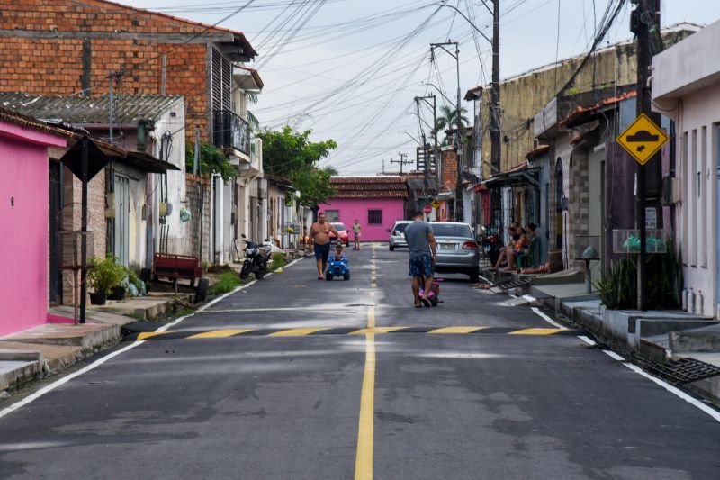 Inauguração Asfáltica no conjunto Saint Cleir Passarinho no bairro 40 Horas