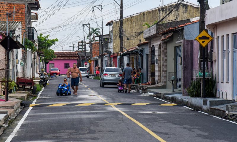 Inauguração Asfáltica no conjunto Saint Cleir Passarinho no bairro 40 Horas