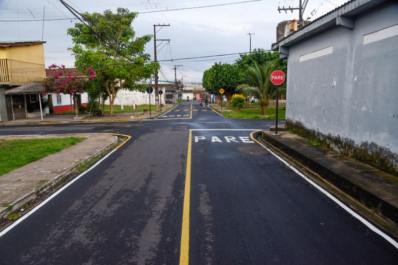 Inauguração Asfáltica no conjunto Saint Cleir Passarinho no bairro 40 Horas
