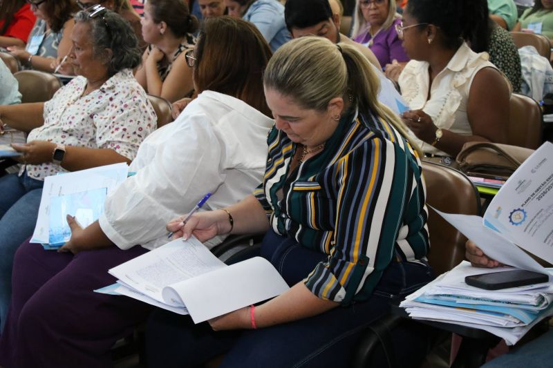 Certificação de Gestores da Educação no auditório da SEMED