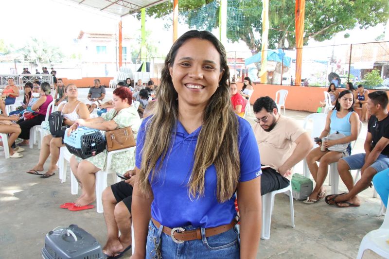 Ação Castramóvel na quadra João Nunes no 40 Horas