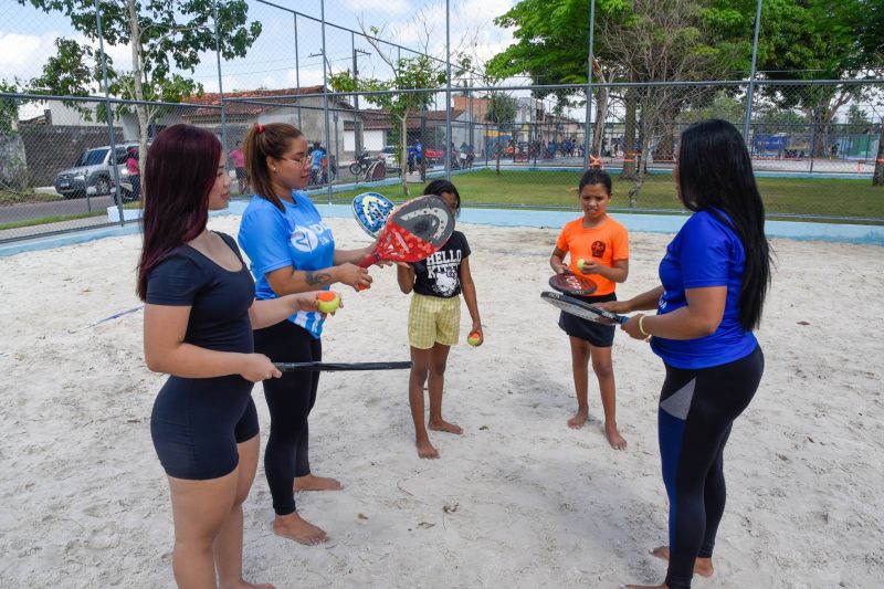 Projeto esporte nas férias no parque Zona Sul