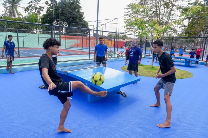 Projeto esporte nas férias no parque Zona Sul