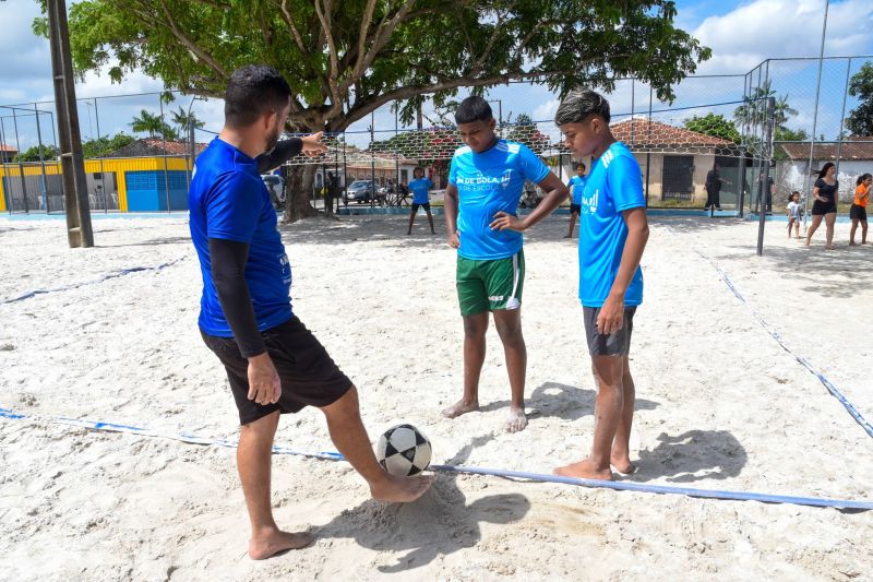 Projeto esporte nas férias no parque Zona Sul