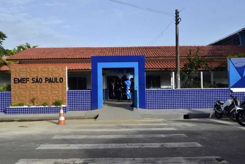 Entrega da reforma da EMEF São Paulo