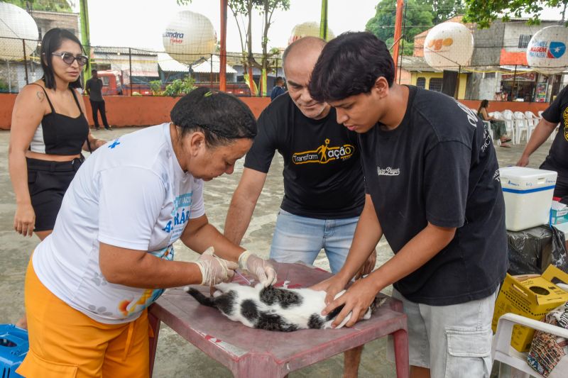 Programa Vet Ananin no bairro do 40 Horas