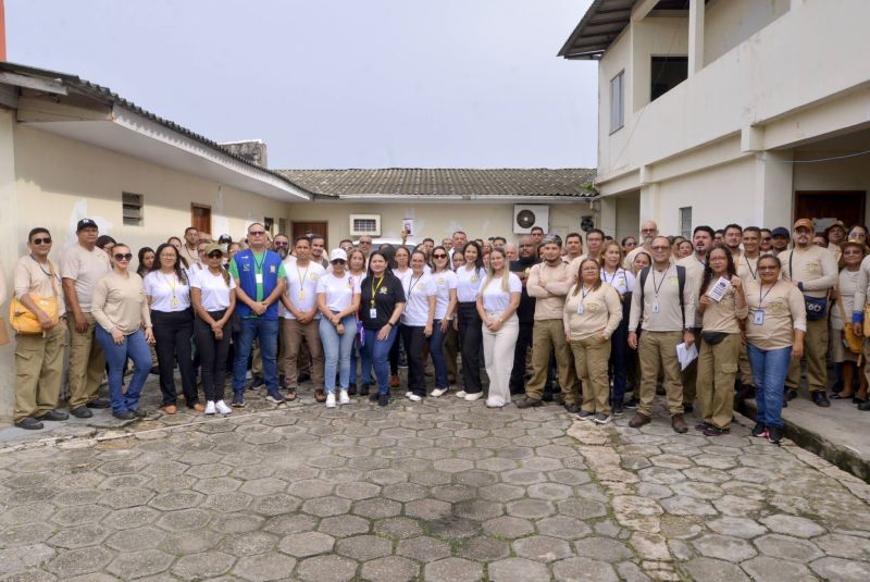 Grande ação vigilância em saúde com parceria FUNASA