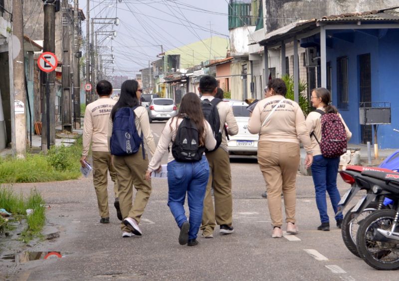 Grande ação vigilância em saúde com parceria FUNASA