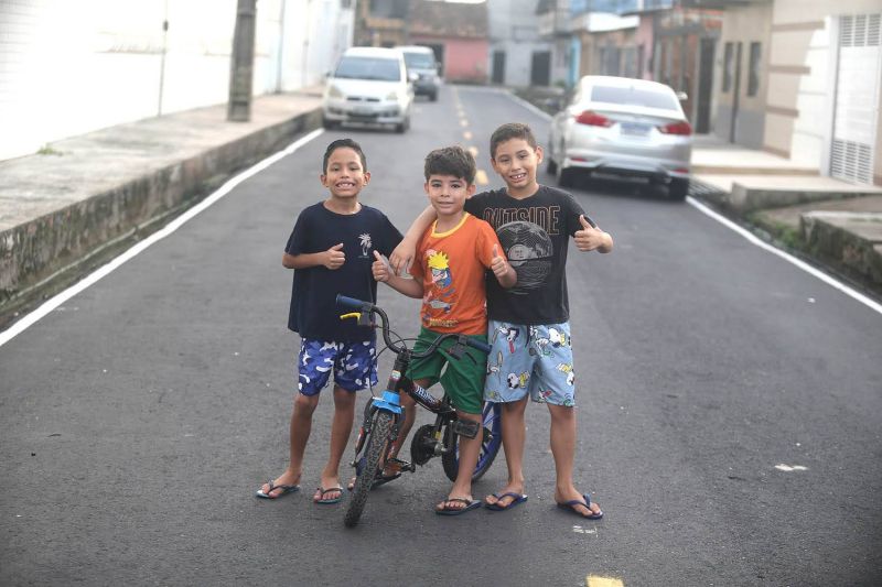 Inauguração de ruas no bairro do PAAR