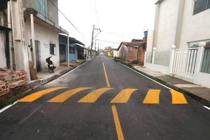 Inauguração de ruas no bairro do PAAR