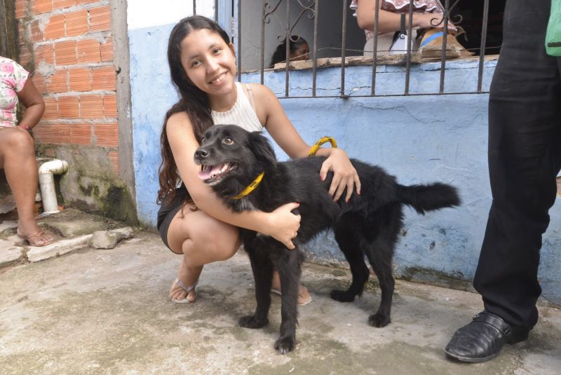 Castramóvel na passagem Iracema, no centro comunitário Cresce Una