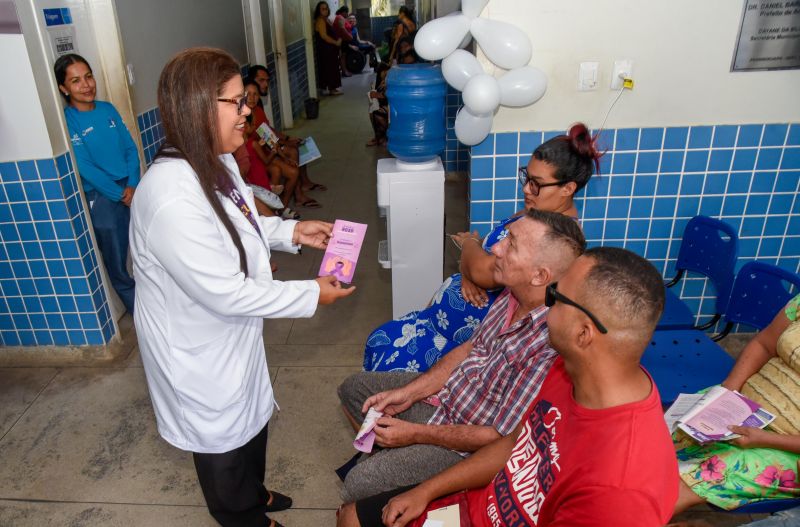 Ação Janeiro Roxo na UBS Patrícia Sarmento
