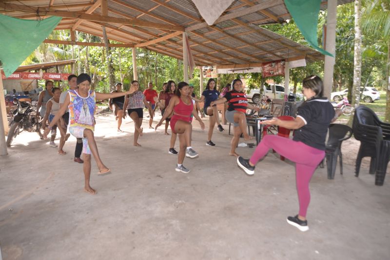 Aula inaugural com esporte no Quilombo do Abacatal