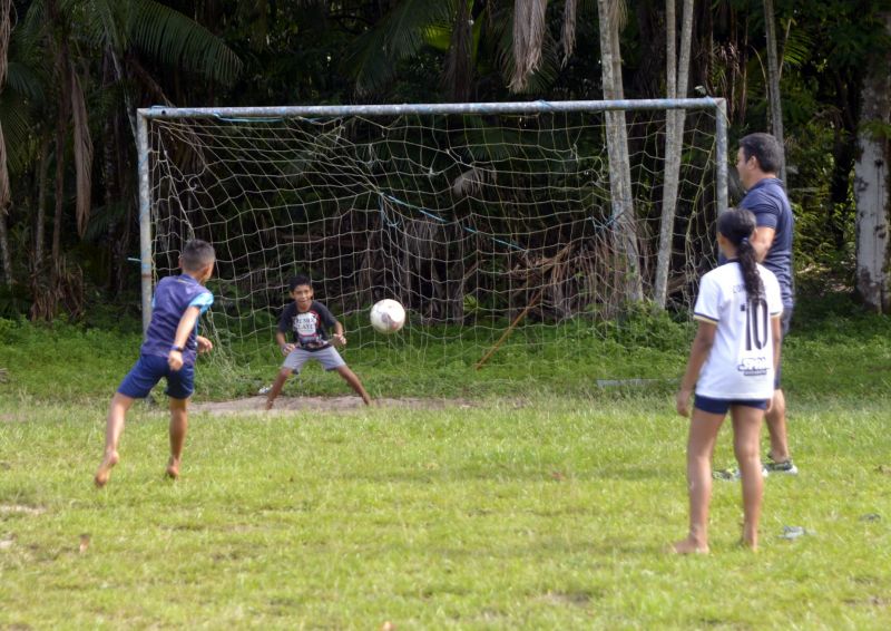 Aula Inaugural Com Esporte No Quilombo Do Abacatal